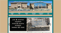 Desktop Screenshot of fairviewmuseum.org